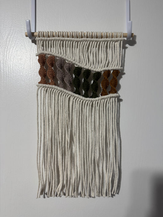 Twisted Macrame Tapestry