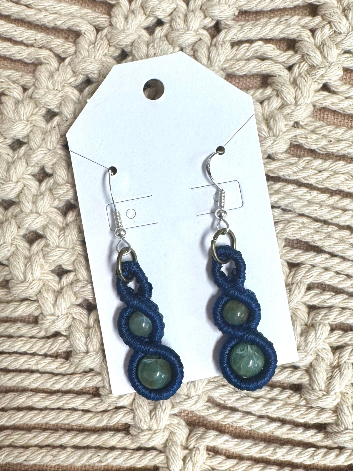 Stone Wrapped Earrings