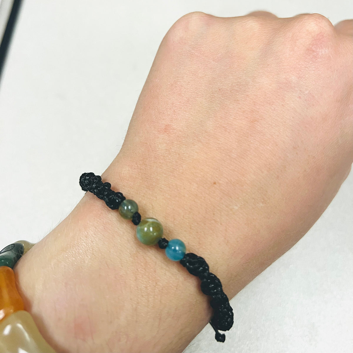 3 Stone Twisted Bracelet
