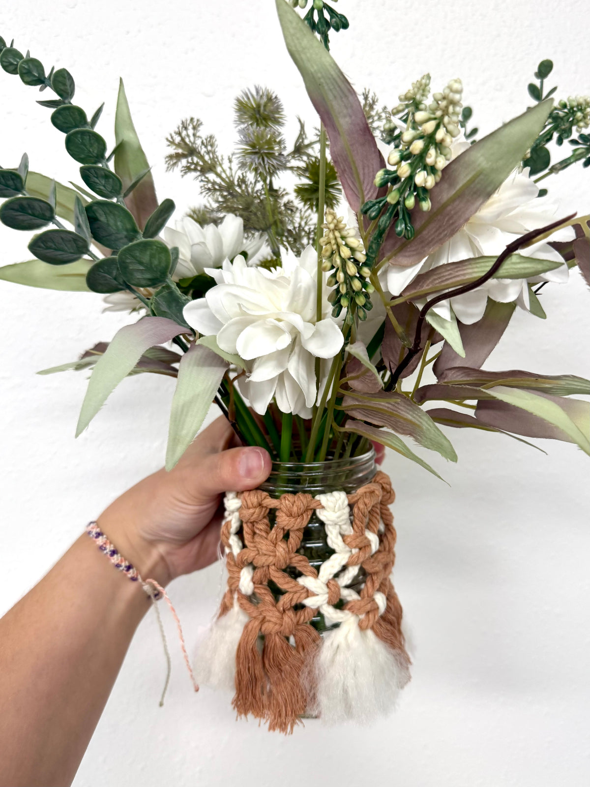 Macrame Vase