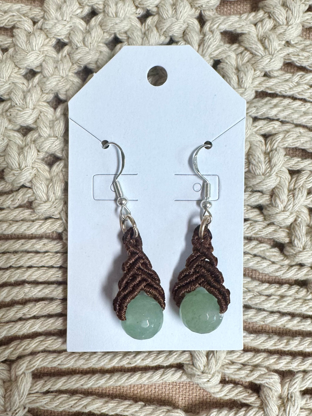 Stone Drop Earrings