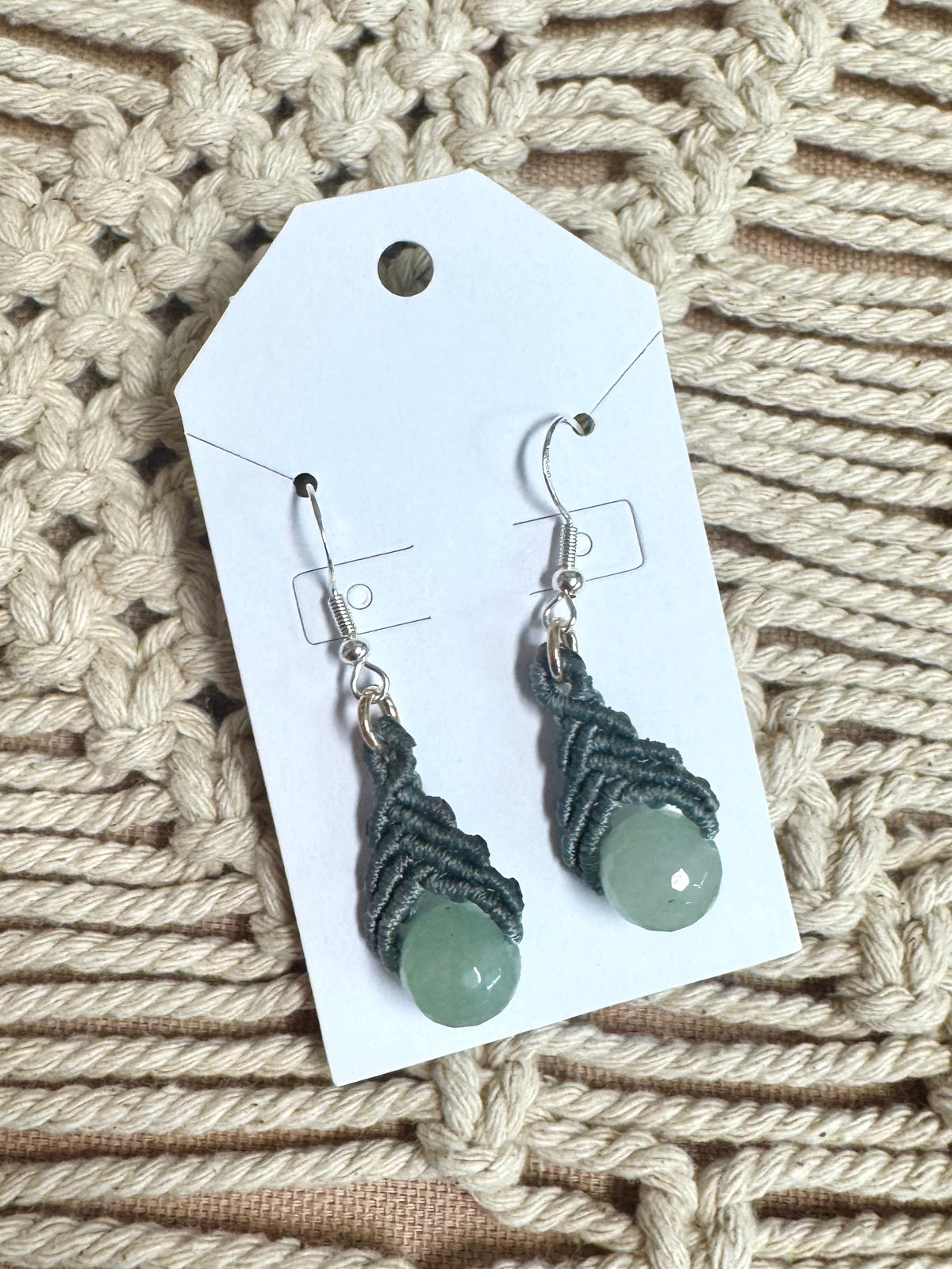 Stone Drop Earrings