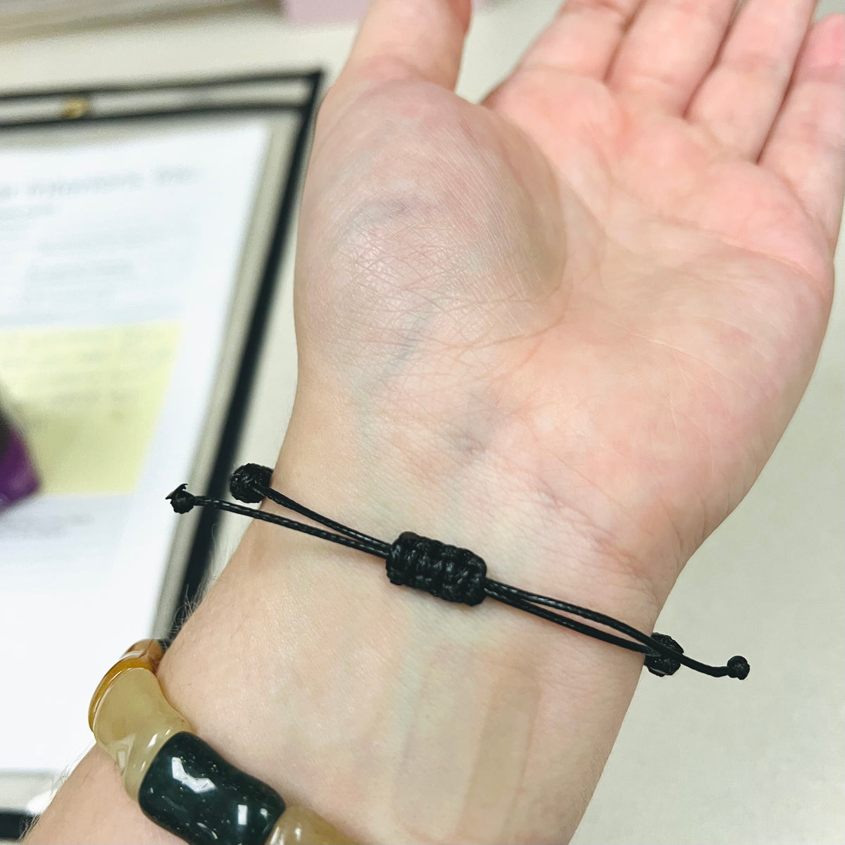 3 Stone Twisted Bracelet