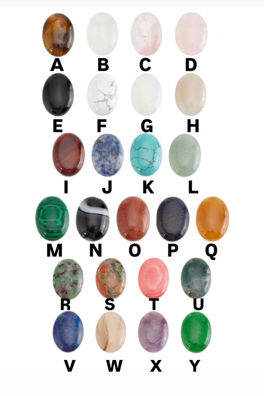 Oval Stone Pendants