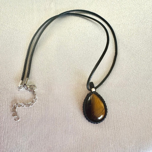 Teardrop Stone Pendants