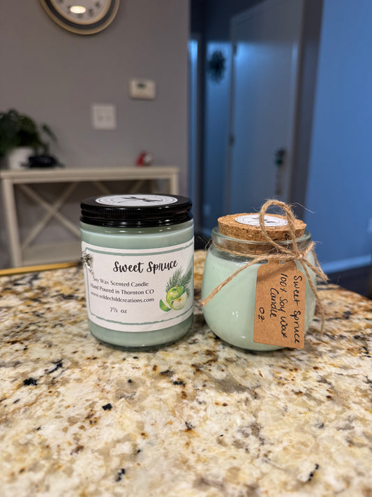 Sweet Spruce Soy Candle 5.5oz
